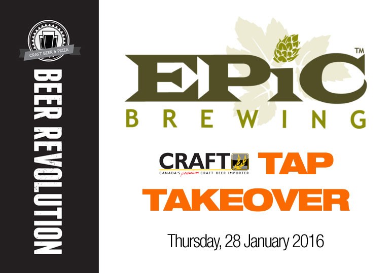epic brewing tap takeover calgary